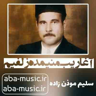 سلیم موذن زاده آغاریب منیمده زلفیم