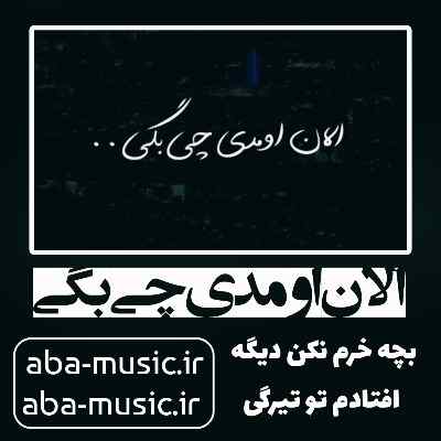 آهنگ الان اومدی چی بگی بچه خرم نکن دیگه افتادم تو تیرگی