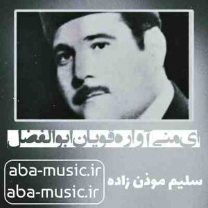 دانلود نوحه سلیم موذن زاده ای منی آواره قویان ابوالفضل