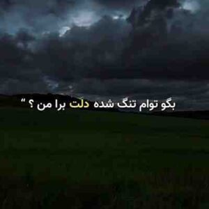 دانلود آهنگ بگو توام تنگ شده دلت برا من ریمیکس