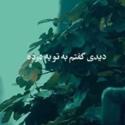 دیدی دیدی گفتم بی تو یه درده