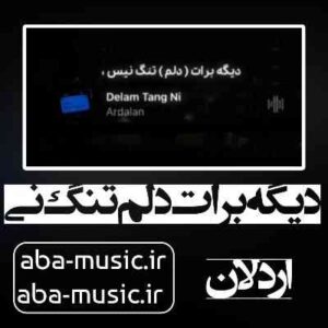 دانلود آهنگ دیگه برات دلم تنگ نی یه ذره حس تو قلبم نی