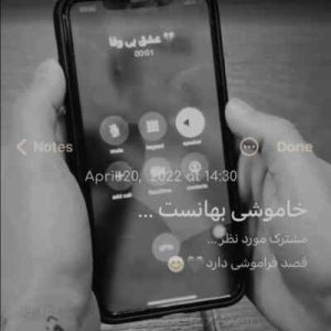 دانلود ریمیکس خاموشی بهانست مشترک مورد نظر قصد فراموشی دارد