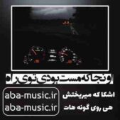 دانلود آهنگ اونجا که مست بودی توی راه