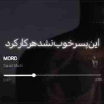 شدم تو دردام غرق این پسر خوب نشد هرکار کرد