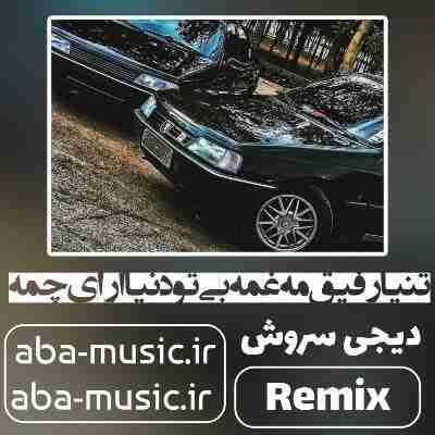 تنیا رفیق مه غمه بی تو دنیا ارای چمه ریمیکس امین فالجی